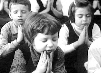 Children praying