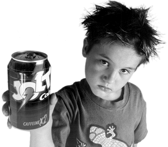 Kid with cola