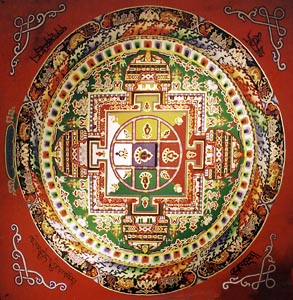 Tibetan mandala