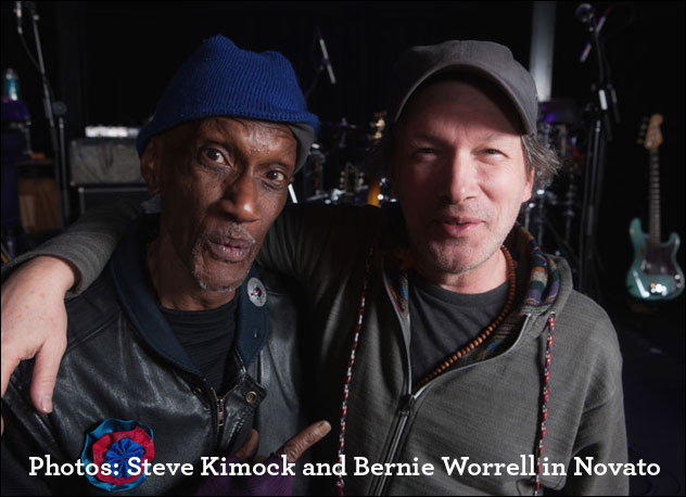 Photos: Steve Kimock & Bernie Worrell at Hopmonk Novato