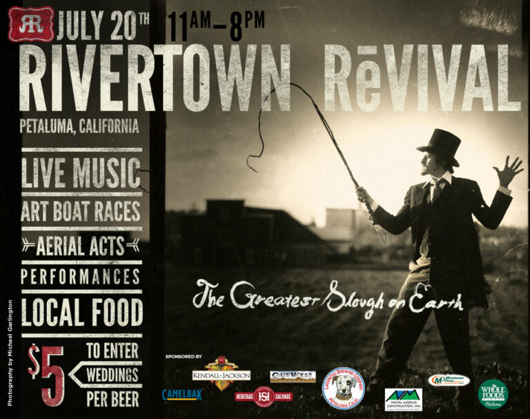 Petaluma’s Famed Rivertown Revival This Weekend