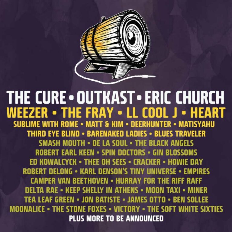 Bottlerock Lineup Announced—Welcome Back to the ’90s!
