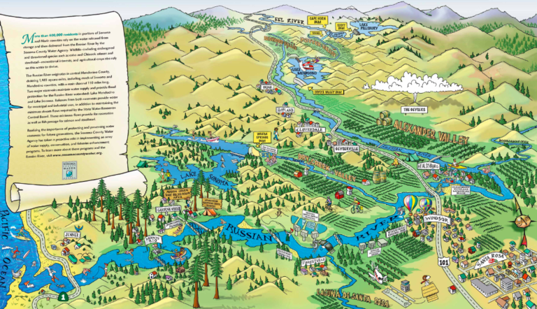 StormPost: Good news on the Russian River; Loose cows on the Drake Blvd