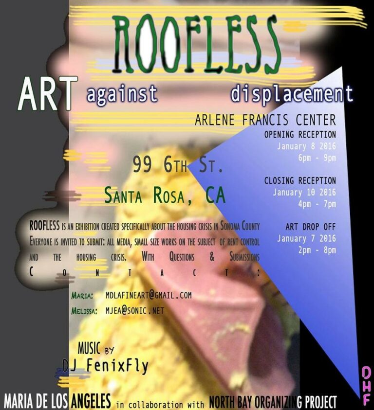 Jan. 8: Art Housing in Santa Rosa