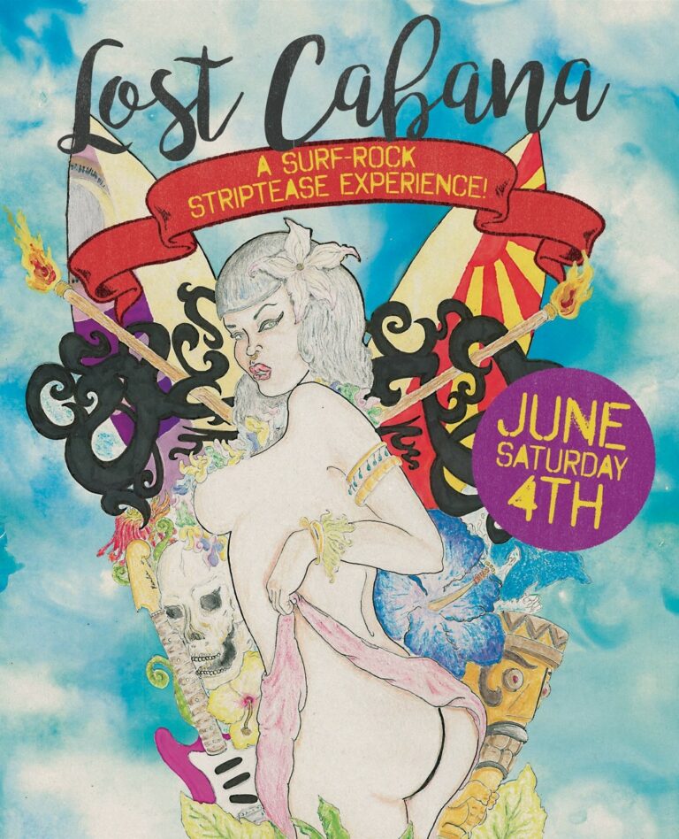 June 4: Surf Rock Striptease in Petaluma