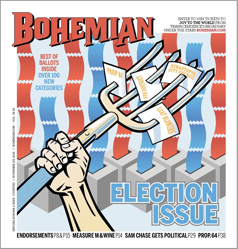 Pitchforks or Rakes? Bohemian Sonoma & Napa Counties