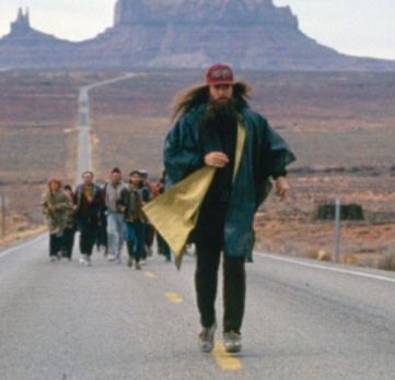 Putting His Foot Down