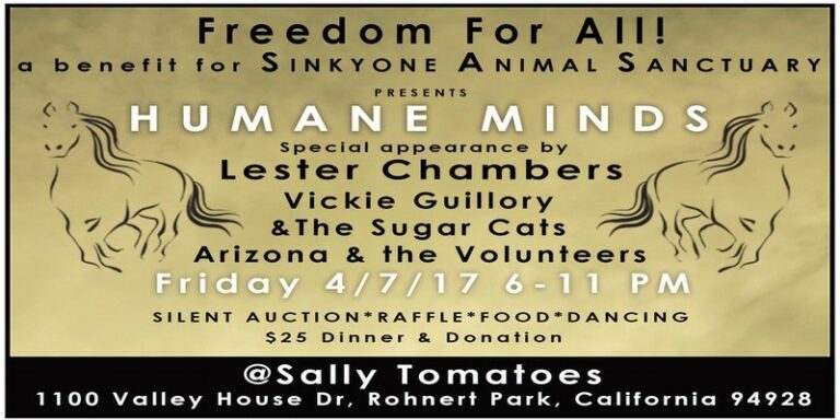 April 7: Humane Happening in Rohnert Park