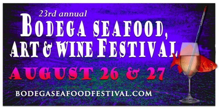 Aug. 26–27: See Food in Bodega