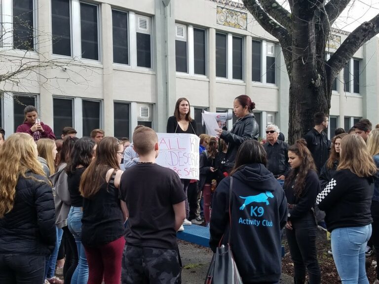 Analy Students Stage Walkout