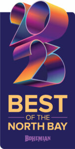 north bay bohemian best of 2023 logo