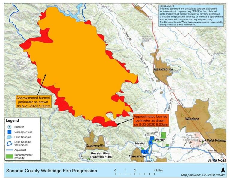 UPDATED: Projected Weather Conditions Could Worsen Fires, Cal Fire Warns