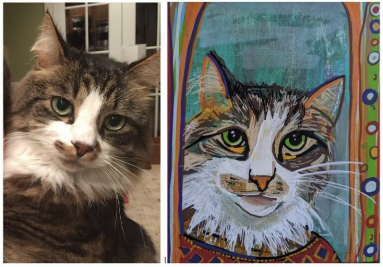 Homebound Artists Are Creating Pet Portraits During Shelter-In-Place