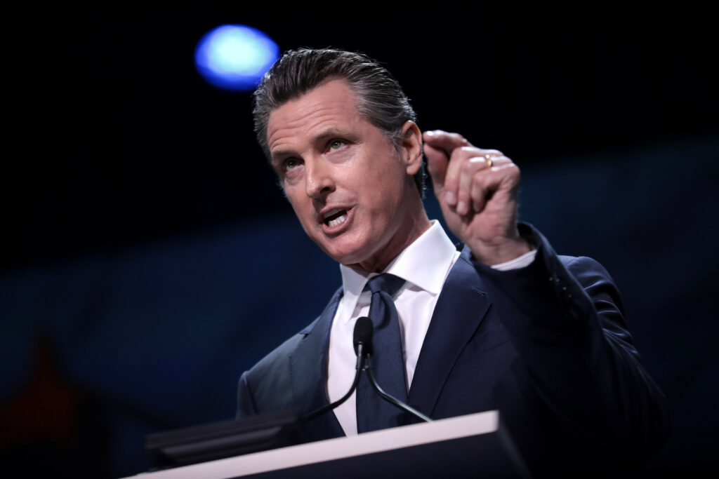 Gavin Newsom California Democratic Party 2019