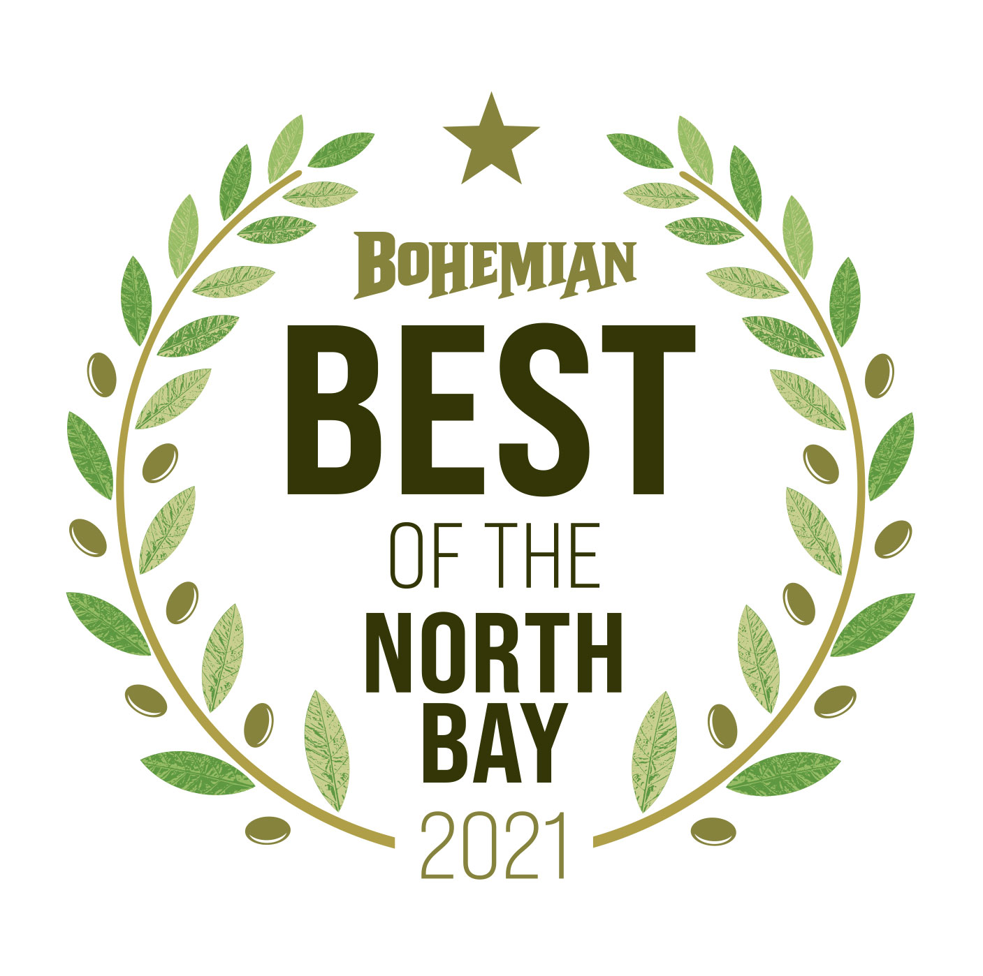 Best of the North Bay 2021 logo