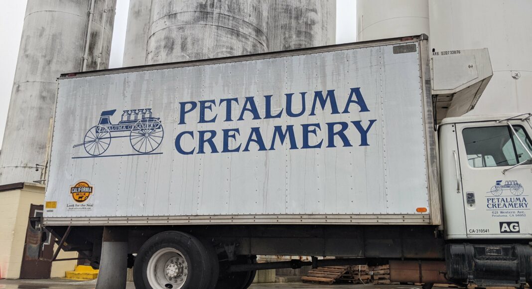 Petaluma Creamery truck