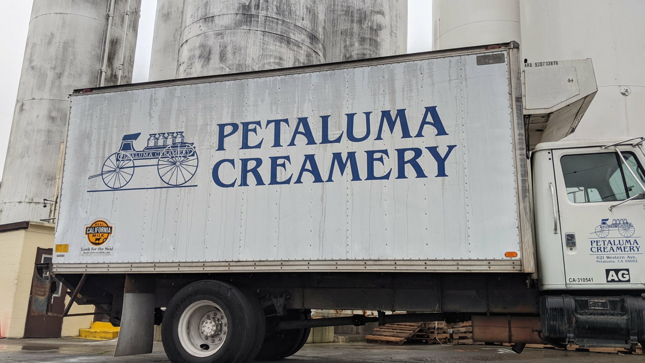 Petaluma Creamery truck