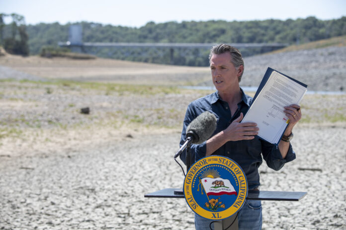 Gavin Newsom California Drought