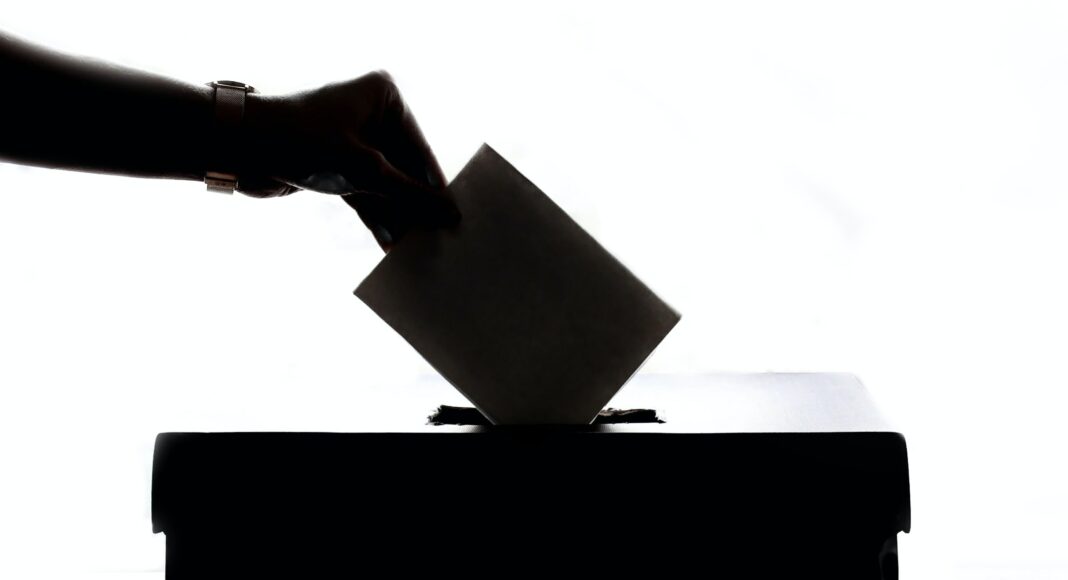 Ballot box silhouette