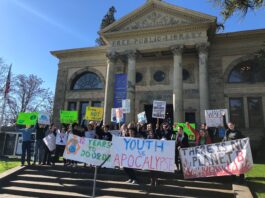Casa Granda students climate protest - March 2019