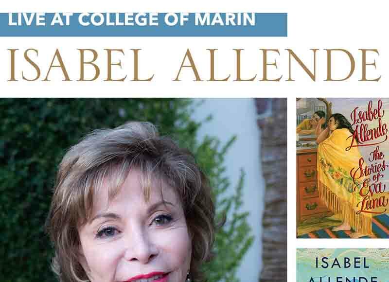 Photo provided by College of Marin SONG OF THE SEA Isabel Allende discusses her work at College of Marin this Thursday, May 12.