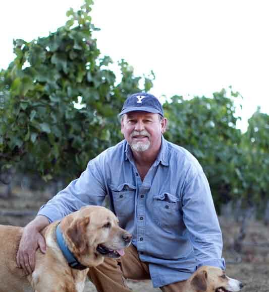Photo by Eric Schwartzman FAMILY PORTRAIT Yalie turned farmer Stewart Johnson with his dogs, Jessie and Henri, at Kendric Vineyards on the Marin County side of the Petaluma Gap. Photo by Eric Schwartzman FUTURISTIC FOOD Tuscan olives at the McEvoy Ranch Orchards on the Marin side of the Petaluma Gap.