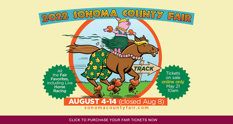 sonoma county fair 2022, tropical fairadise