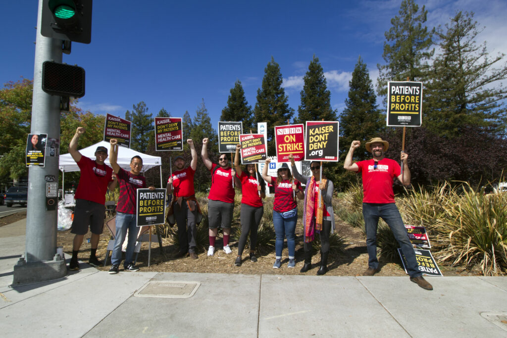 Kaiser Therapists' Strike Over Staffing Levels Continues