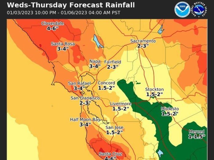 NWS Flood Watch Map