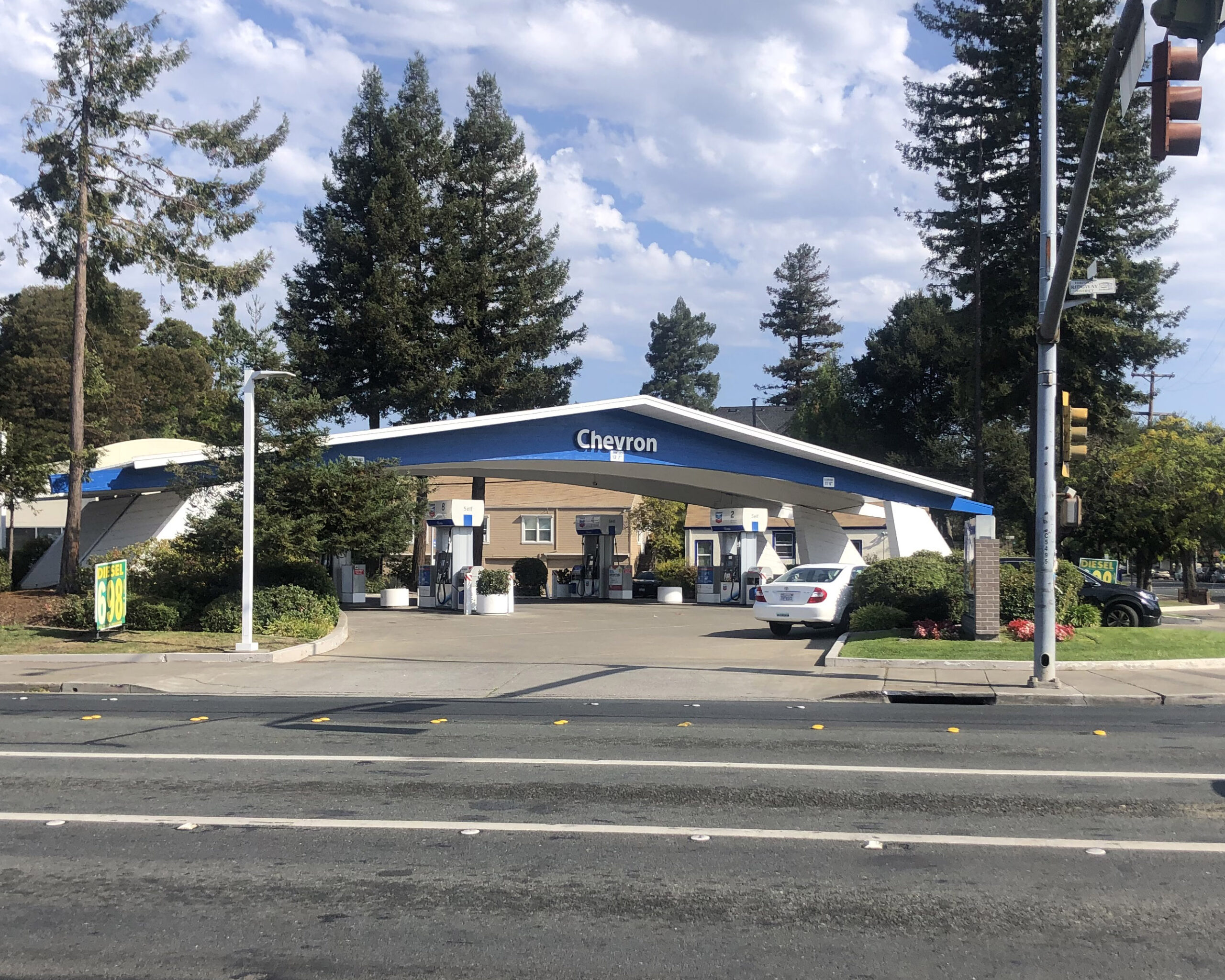 Chevron Gas Station - Santa Rosa, California