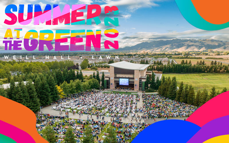 summer at the green 2023 live music sonoma state university