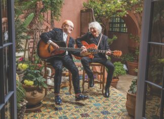 Harmonious: Legendary duo blends talents at the Raven Photo courtesy of Peter Asher Collection