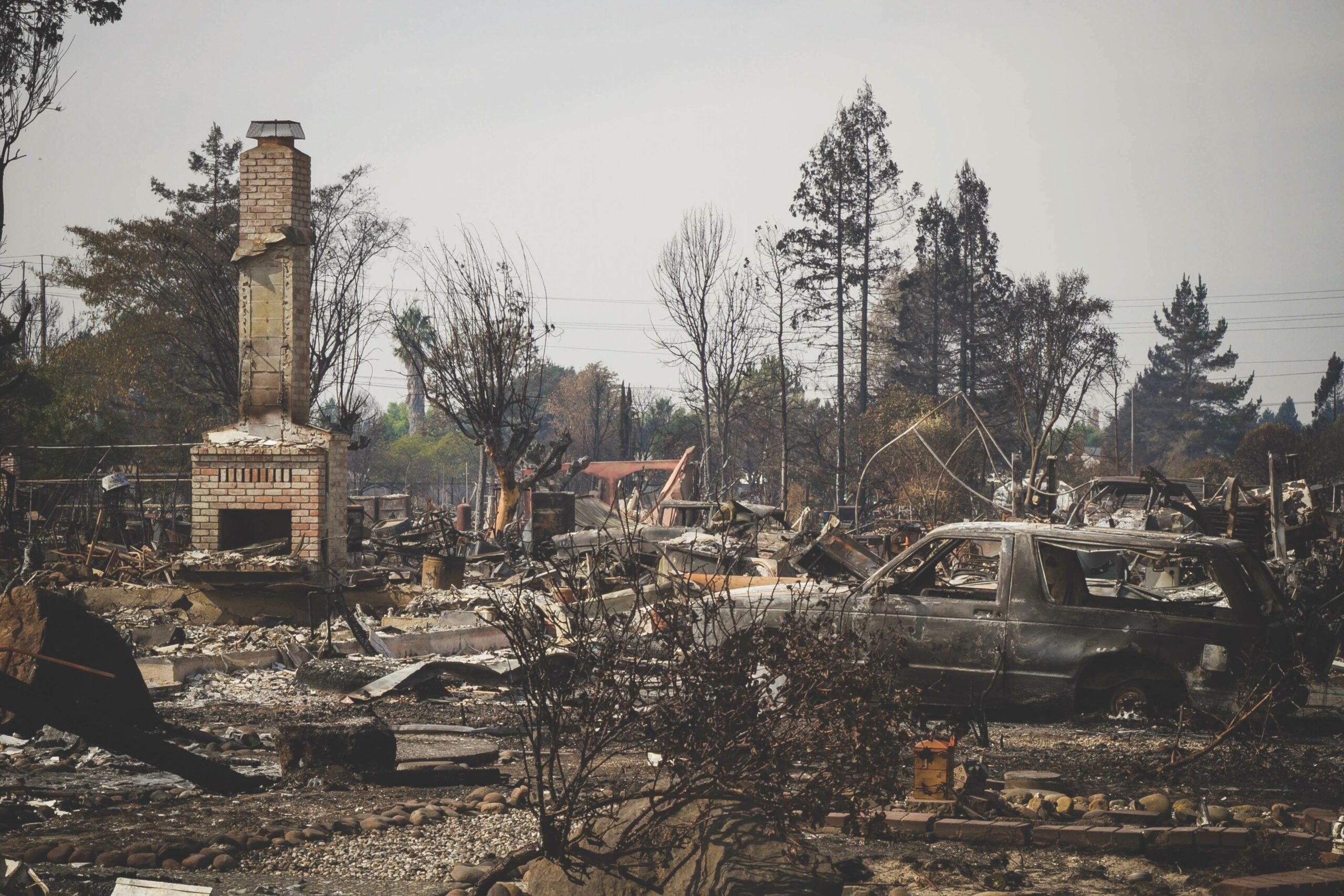 California National Guard - Santa Rosa, California - Tubbs Fire