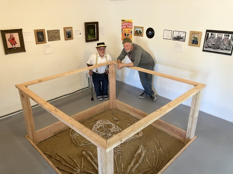 Subjective Research: Local artists showcase a ‘Mega Toad’ in a Rabbit Hole