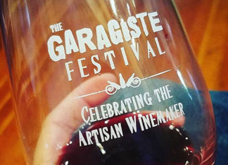 Discover your next favorite micro-production wine at The Garagiste Wine Festival Wine glass from The Garagiste Festival