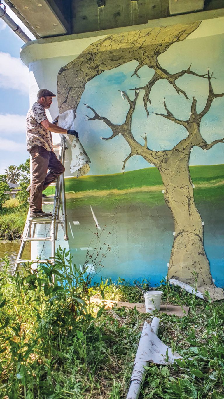 Murals Take Flight, ‘Slough Birds’ arrives at Lynch Creek Trail 