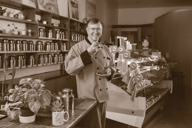 The Face of Organic Chocolate and Tea