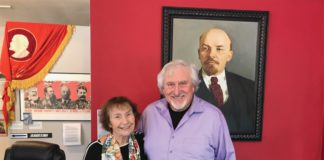 Lilka and Tom Areton, co-founders of The International Museum of Propaganda