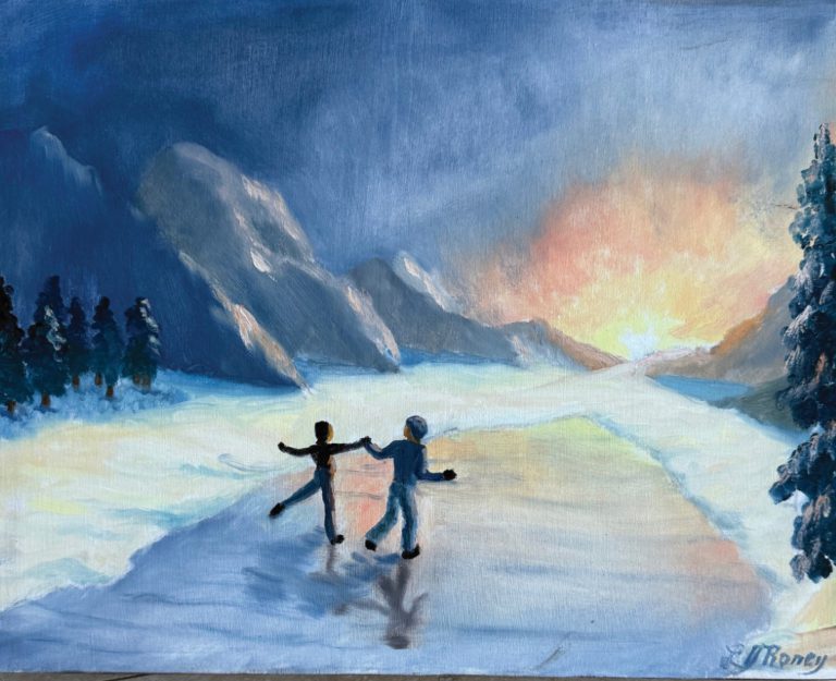 Ol’ Blue Eyes, Colors of Winter and a Comedy Showdown