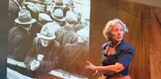 The Sonoma Valley Museum of Art has jumped headfirst into the pool of found space theater with its current exhibition, Last West: Roadsongs for Dorothea Lange, and the sold-out theatrical experience that accompanies it.