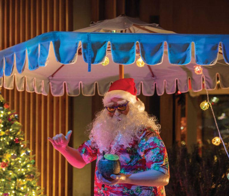 Holiday Kitsch, Solstice Sound Healing and Hamilton Caroling