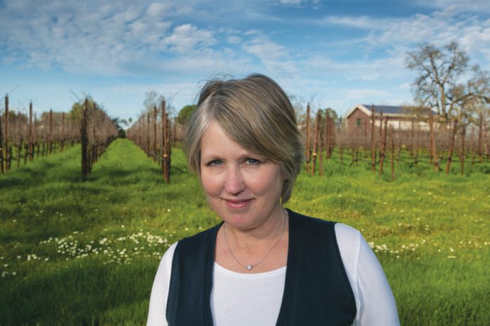 Kathleen Inman embodies the essence of hands-on winemaking.