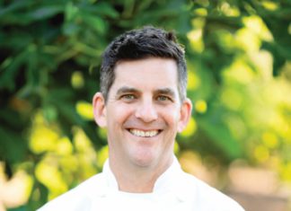 After 13 years as the Michelin Star-winning executive chef at Healdsburg’s Madrona Manor, Jesse Mallgren’s current role is executive chef at Jordan Vineyard & Winery.