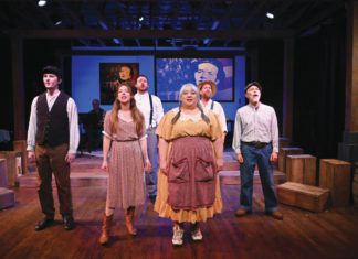 Mercury Theater’s latest production, Woody Guthrie’s American Song, keenly reminds us, wearily and sadly, that history often repeats.
