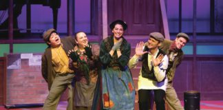 Aficionados of musical theater classics will appreciate Cinnabar Theater’s production of Lerner and Loewe’s My Fair Lady.