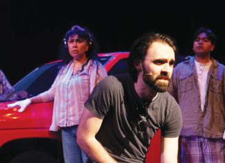 Pickup Line: ‘Hands on a Hardbody’ Staged at Spreckels Based on true events featured in a 1997 documentary of the same name, Hands on a Hardbody is the musical journey of 10 souls seeking salvation and a free truck: the symbol of a better life.
