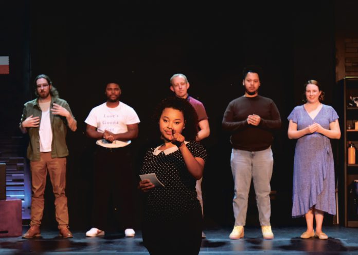 Leave it to Left Edge Theatre to tackle the massively complex, challenging social experiment that is the astounding Jackie Sibblies Drury play We Are Proud to Present…