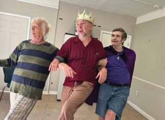 Pegasus Theater Company members, distraught over the violent and oppressive direction the U.S. government is going, take a stand by mounting a resistance production they are calling Push Back.