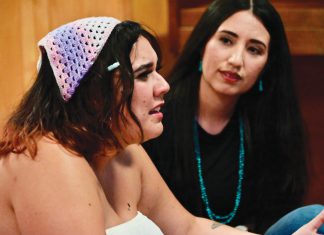 Demonstrating their dedication to diverse, unique plays, Mercury Theater is presenting an all-female cast and crew production of Enfrascada, a dark comedy.