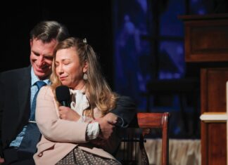 After a series of lightweight comedies and Broadway musicals, Cinnabar Theater gets serious with a production of Lucas Hnath’s 'The Christians.'